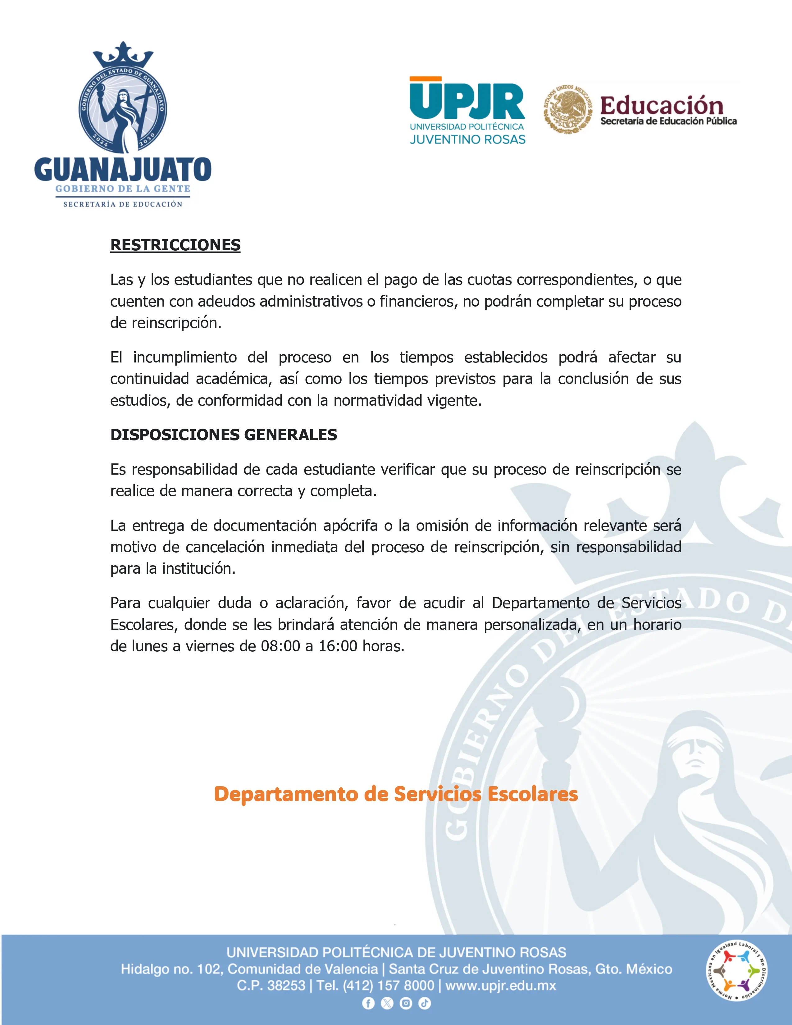 Reinscripción